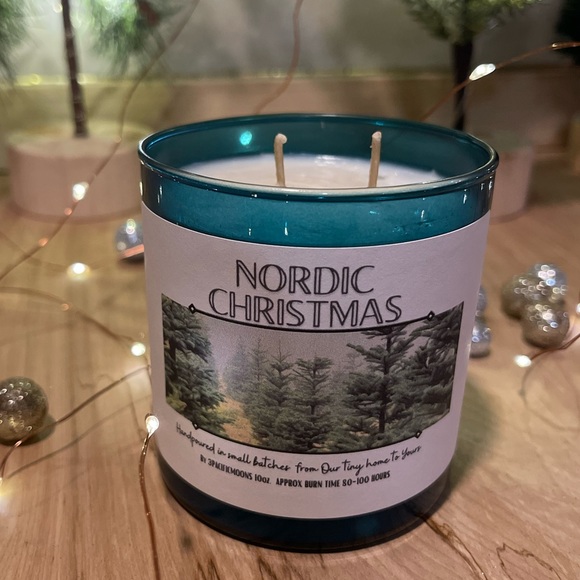 🌲✨Nordic Christmas Luxury Organic Soy candle Fresh Cut Christmas trees🌲 - Picture 7 of 17